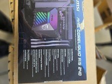 MSI MAG CORELIQUID A15 240 - AIO ARGB CPU Liquid Cooler LGA 1851 Ready Dual 120m