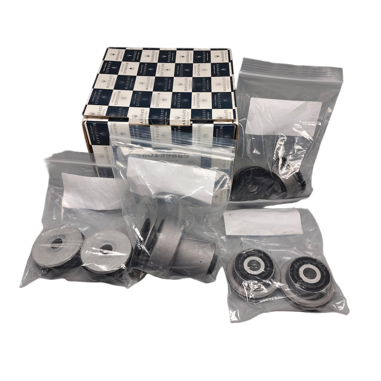 Maserati Quattroporte Front Control arm bushings Set P/N 980139889