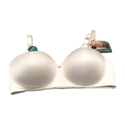 Vanity Fair Beauty Back White Bra 40D Style #72345 40 Wireless NWT