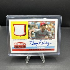 2025 Topps Heritage High Number Tony Perez Clubhouse Collection Relic Auto 25/25