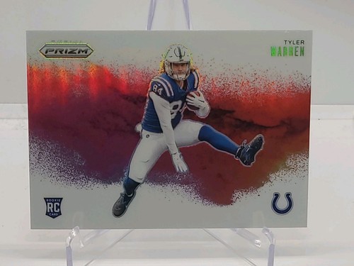 Tyler Warren #14 2025 Panini Prizm Color Blast card