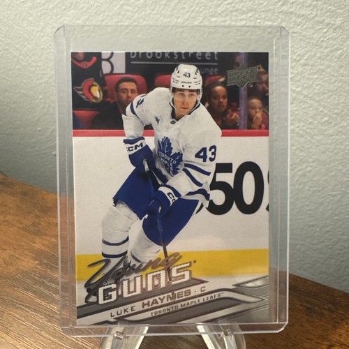 2026-27 Upper Deck Young Guns Luke Haymes #219 rookie card