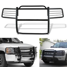 For 2007-2014 Suburban Tahoe Avalanche 1500 Bumper Grillbrush Guard In Black