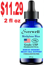 2oz to 16oz Methylene Blue 1%. USP Grade, 99....