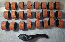 Stampin Up Stampin Around Wheel Stamps 1  Wide Roller Stamps Large 24 Pc Lot