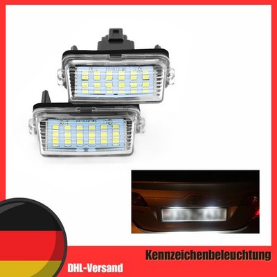 Für 2012-2015 Toyota Prius C Yaris Camry LED Kennzeichenbeleuchtung 2 Stück