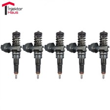 5x BOSCH Pumpe Düse Einheit - VW T5 - Tourareg 2.5 TDI - 0414720210 Injektor AXD