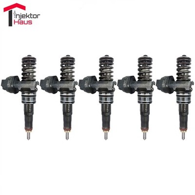 5x BOSCH Pumpe Düse Einheit - VW T5 - Tourareg 2.5 TDI - 0414720210 Injektor AXD