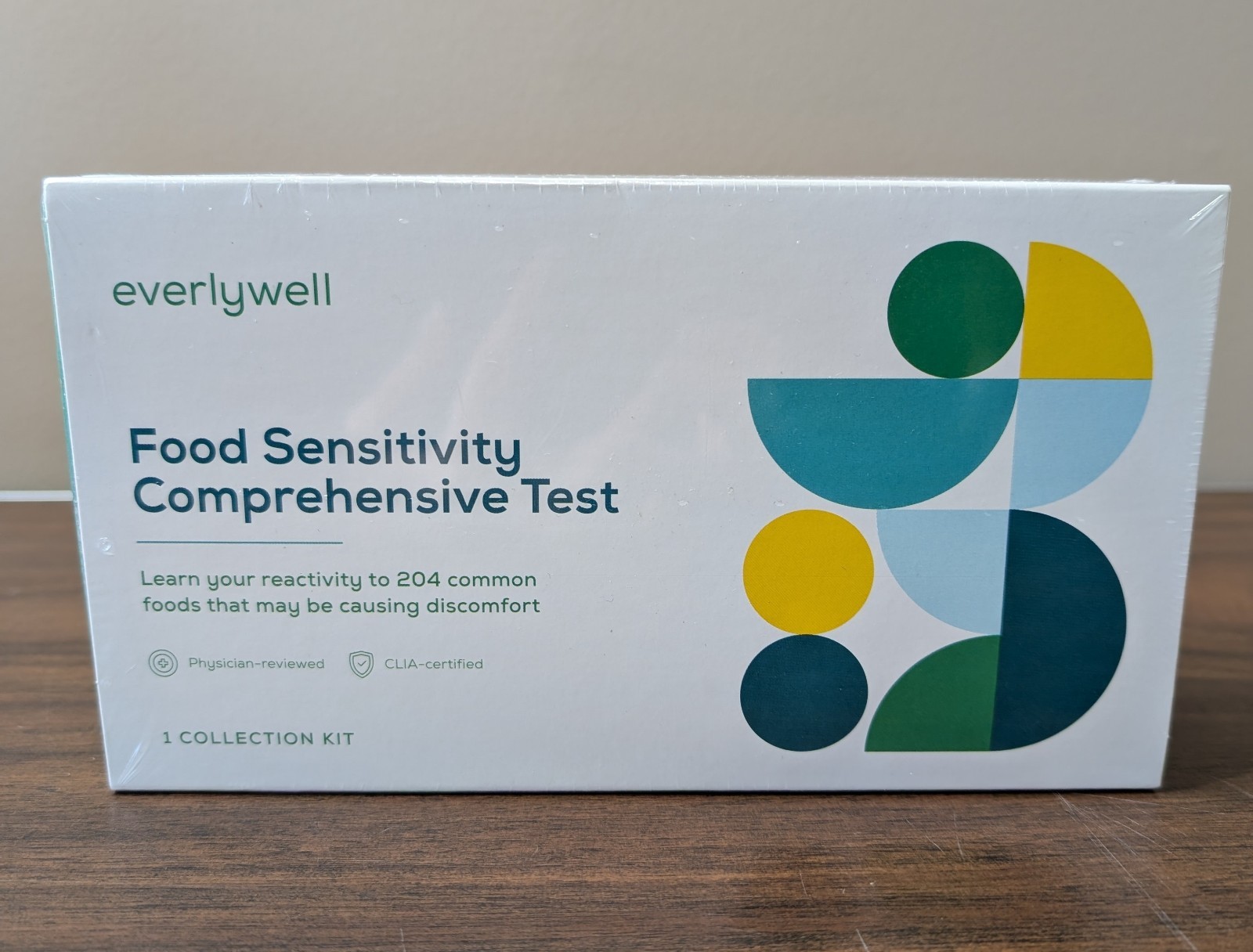 EverlyWell Food Sensitivity Comprehensive Test Kit 204 Common Foods
