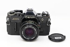 Canon AE-1 35mm Manual SLR Film Camera with FD 50mm 1:1.8 Lens B118