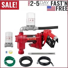 12V Fuel Transfer Pump 20GPM High Flow DC Fuel Pump w/Premium filter Package