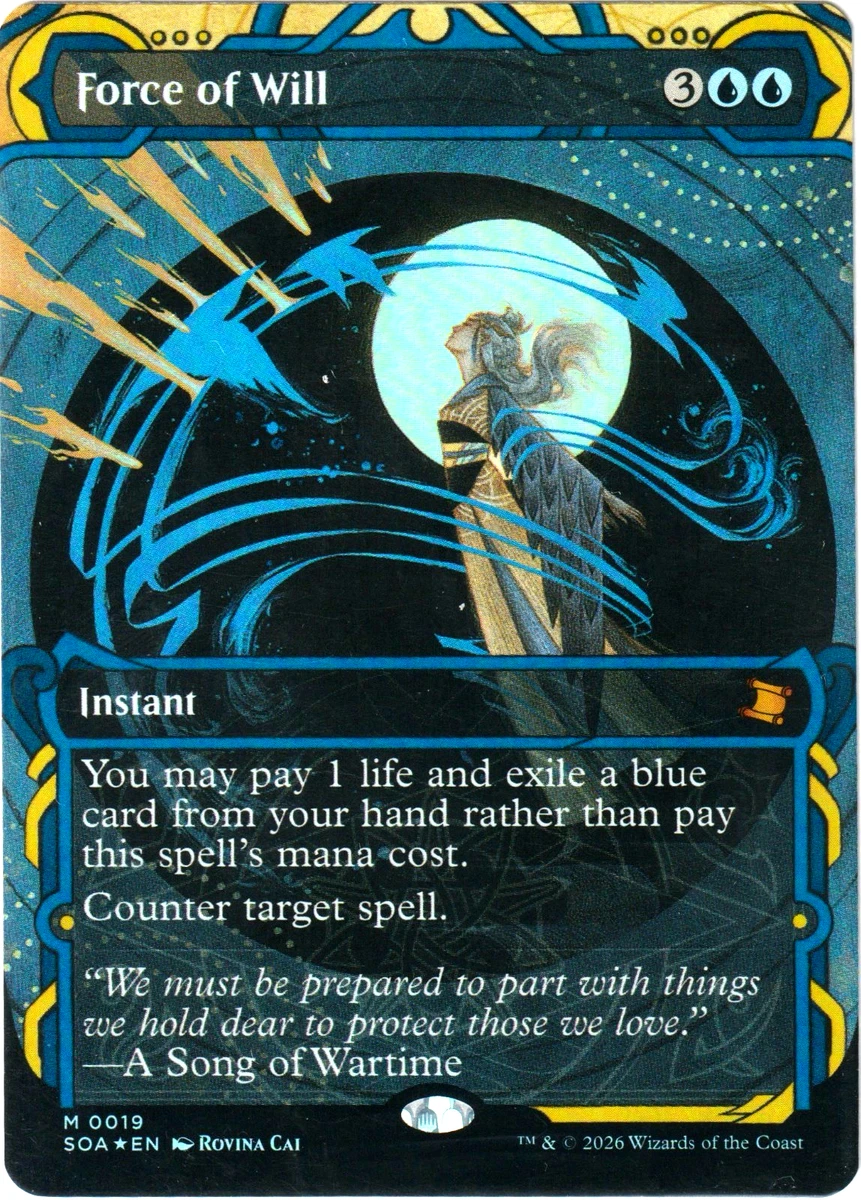 Force of Will Force of Will TCG Individual Trading Card Games for