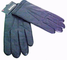 Thinsulate Men's Black Leather Gloves, size Med