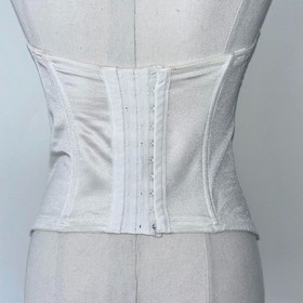 Vintage Triumph boned corset Size AU 12DD lingerie ivory shapewear wedding