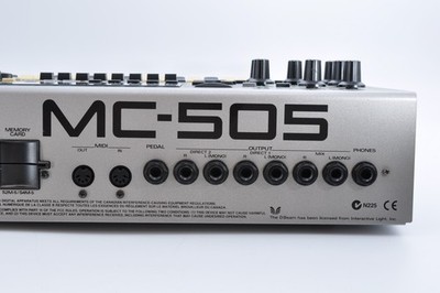 Roland MC-505 Groovebox 1999 Made in Japan w/Power Cable Working