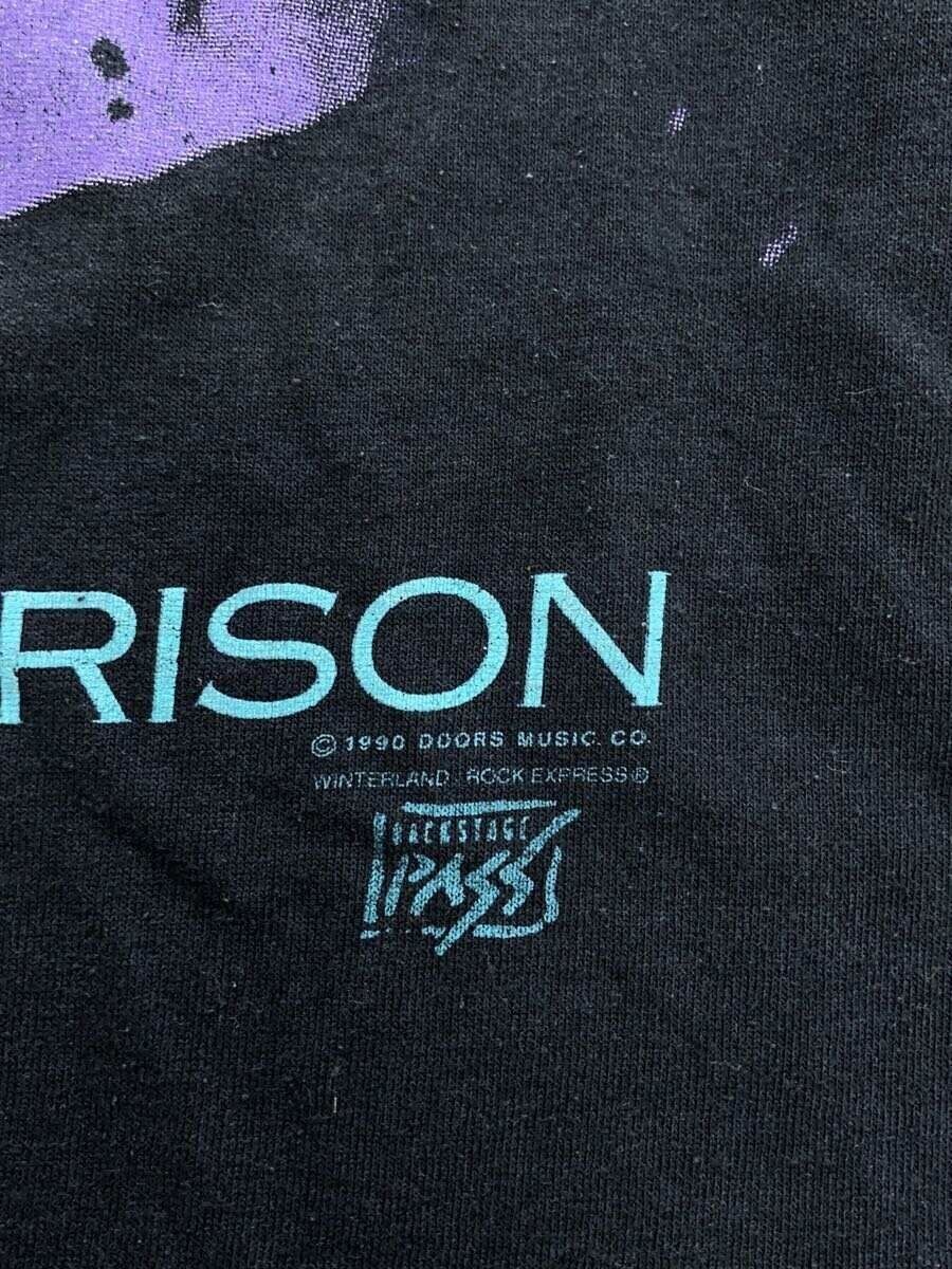 ALTRA T shirt altre marche anni 90 JIM MORRISON LE PORTE cotone nero usata