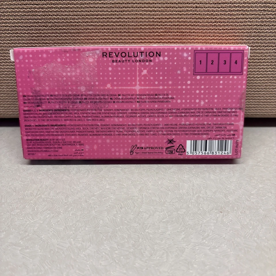 Makeup Revolution x Mean Girls - CREAM BLIUSH PALETTE - 4x 2.2g/.07 oz - Image 2 of 2