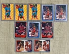 Michael Jordan Oddball Promo 10 Card Lot Chicago Bulls Air Jordan Superman GOAT