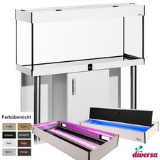 diversa Aquarium -Kombi 120x50x50cm mit LED-ALEX-COLOR  39 Watt 4 Leuchtmodis