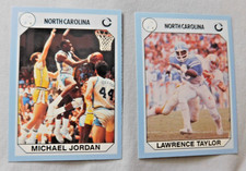 1990-91 Collegiate Collection North Carolina Tar Heels Card #1-200 Pick one
