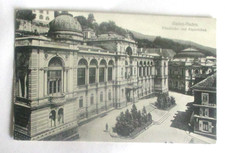 Vintage 1910s prelinen postcard of Baden-Baden, Friedricks & Augusta Baths