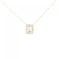 Authentic K10YG Topaz Necklace  #260-008-037-7627