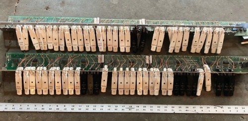 Rodgers Organ Lighted Stop Tabs with Circuit Boards for Project or Replacement