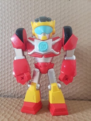 Playskool Heroes Transformers Rescue Bots Mega Mighties HOT SHOT 10'' Figure