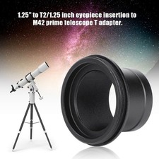 1.25"/31.7mm to T2/1.25 Eyepiece Insertion to M42 Prime Telescope T Adapter Tool
