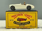 Matchbox Lesney#19B,MG,"GOLD TRIM"n,MINT,B4 Box all Original