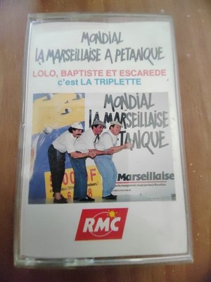 Le Mondial La Marseillaise À Pétanque Audiokassette K7