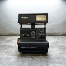 Polaroid 600 Business Edition Vintage Instant Camera in Black