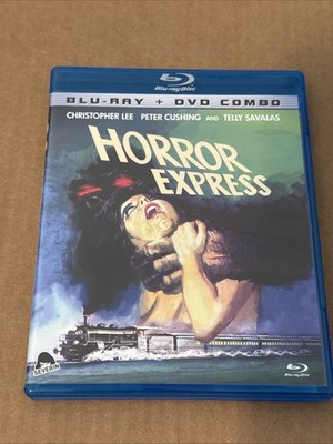 Horror Express Blu-ray/DVD Severin Films Christopher Lee Peter Cushing RARE OOP