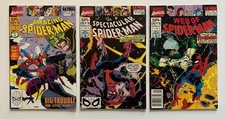 Spidey's Totally Tiny Adventure parts 1, 2 & 3 Annuals (Marvel 1990) FN+ to VF-