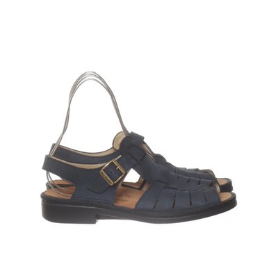 Finn Comfort, Sandalen, Größe: 40 1/2, Leder, Blau, Damen #qrp
