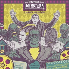 Trends International,  Universal Monsters 2026 Wall Calendar