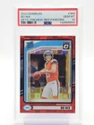 BO NIX 2024 DONRUSS OPTIC PREVIEW RATED ROOKIE RED PANDORA #369 PSA 10 Q0004