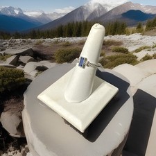 Brighton MODERNA Swarovski Crystals Ring Size 7 NWT Ultra Rare Find 