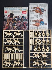 ESCI ERTL 215 BRITISH LORD CARDIGAN'S 11th HUSSARS CAVALRY SET OF 36 NO BOX