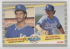 1989 Fleer Major League Prospects delos Jim Campbell Luis de los Santos 0ym4