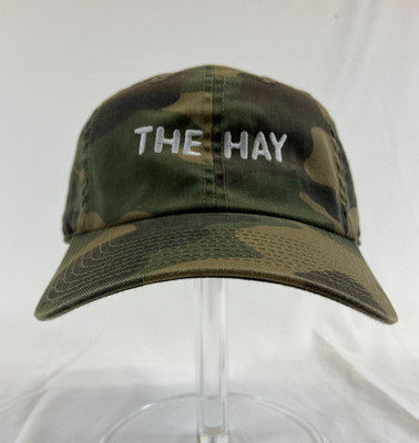 The Hay Baseball Cap Buckleback Hat Como Adjustable Outdoor Casual Classic OSFM