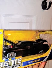 Jada Toy BigTime Kustom 1:24 Scale 1951 Mercury Lowrider Black