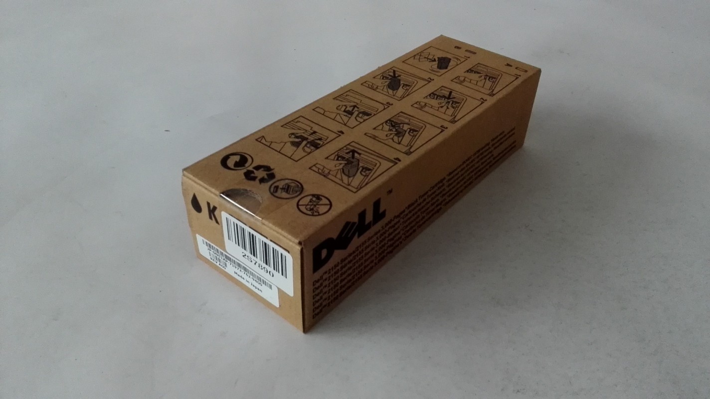 Cartucho de tóner Dell MY5TJ N51XP negro para impresora láser color Dell 2150cdn