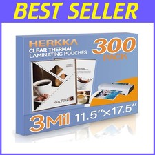 3 Mil Thermal Lamination Pouches 300 Pack