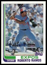 1982 Topps #354 Roberto Ramos NRMT+
