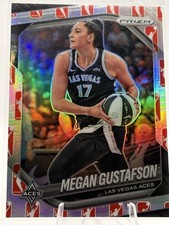 Panini 2025 WNBA Prizm Megan Gustafson Prizm #49 Las Vegas Aces