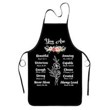 Christian Gifts for Women Men Inspirational Apron Religious Cooking Aprons Gi...