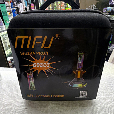 MFU Shisha Pro 1 Portable Hookah Kit for Shisha 60k puff