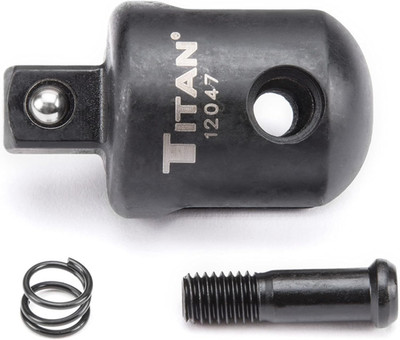 Titan 12021 1/2'' Drive Breaker Bar Replacement Head, Fits Titan 12047 Model