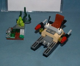 MONSTER FIGHTERS, THE SWAMP CREATURE SET NO. 9461 - 2012 - USED